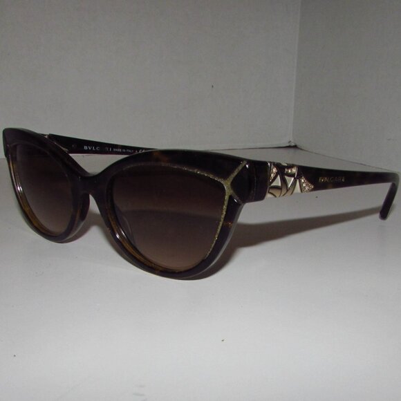 Authentic BVLGARI Sunglasses Women's Frames 8156B Made in Italy - Picture 6 of 11